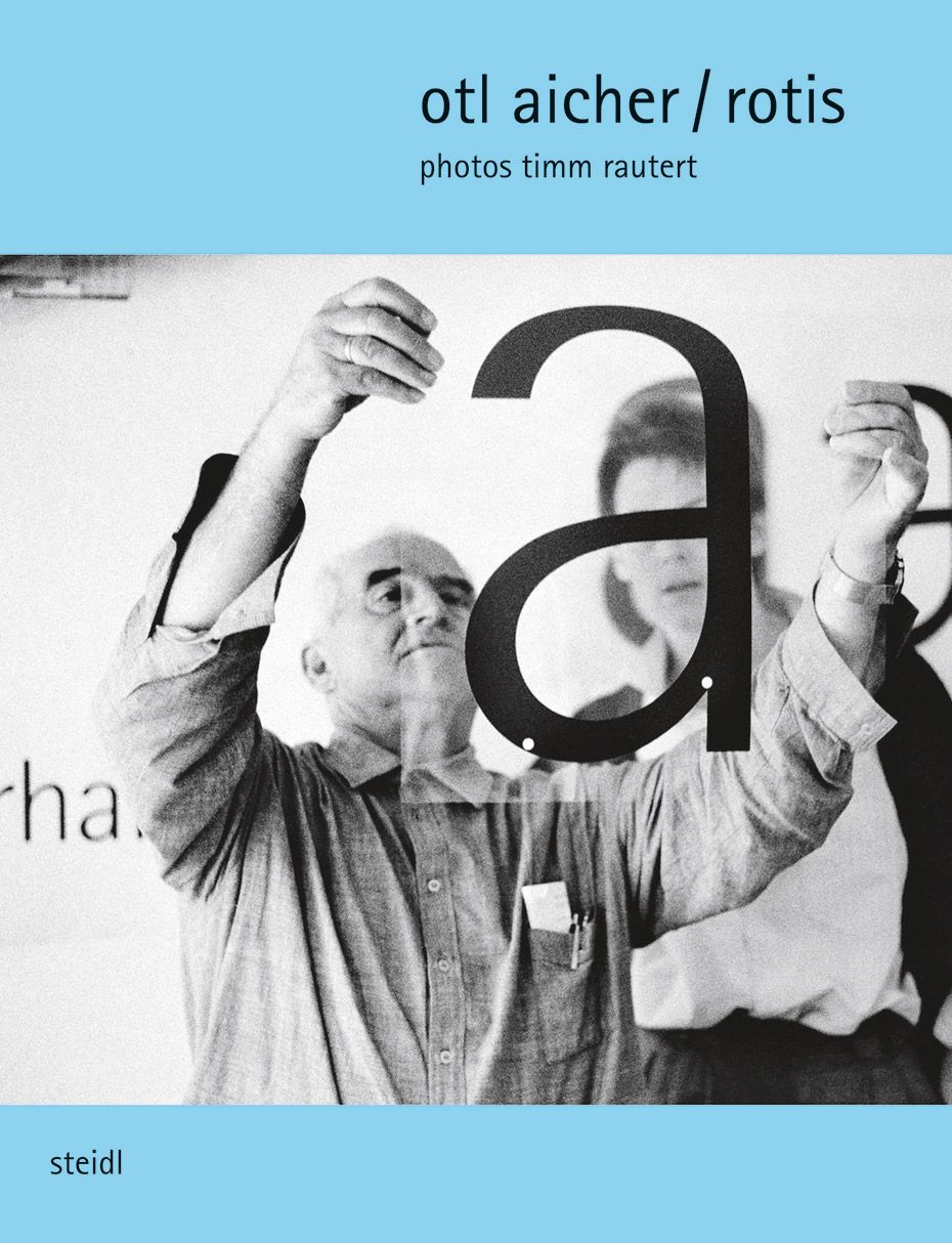Images of another time: Aicher’s typeface and his studio, seen by Timm Rautert
